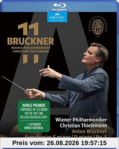 Bruckner 11 [Christian Thielemann & Wiener Philharmoniker, Wiener Musikverein, March 2021] [Blu-ray]