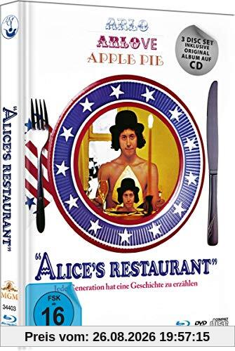 Alice`s Restaurant - Limited Deluxe Mediabook-Edition (Blu-ray+DVD+CD+Booklet)