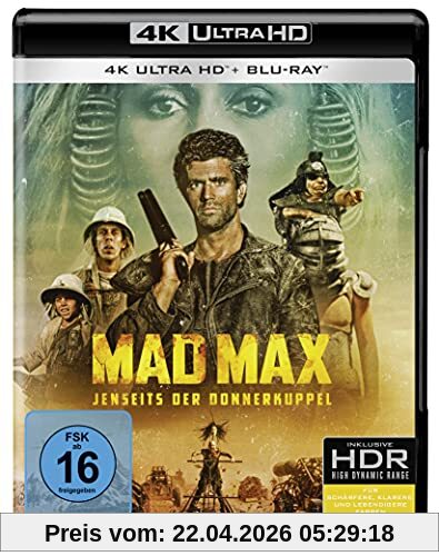 Mad Max - Jenseits der Donnerkuppel (4K Ultra HD) (+ Blu-ray 2D)
