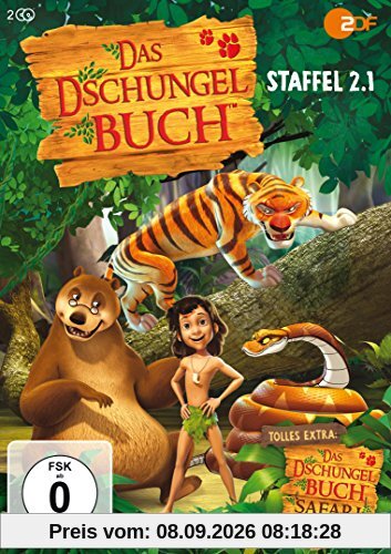 Das Dschungelbuch Staffel 2.1 (Folge 53-70) + Bonus: Dschungelbuch-Safari (Folge 1-8) [2 DVDs]