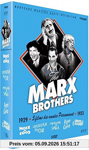 Coffret Marx brothers 5 films [FR Import]