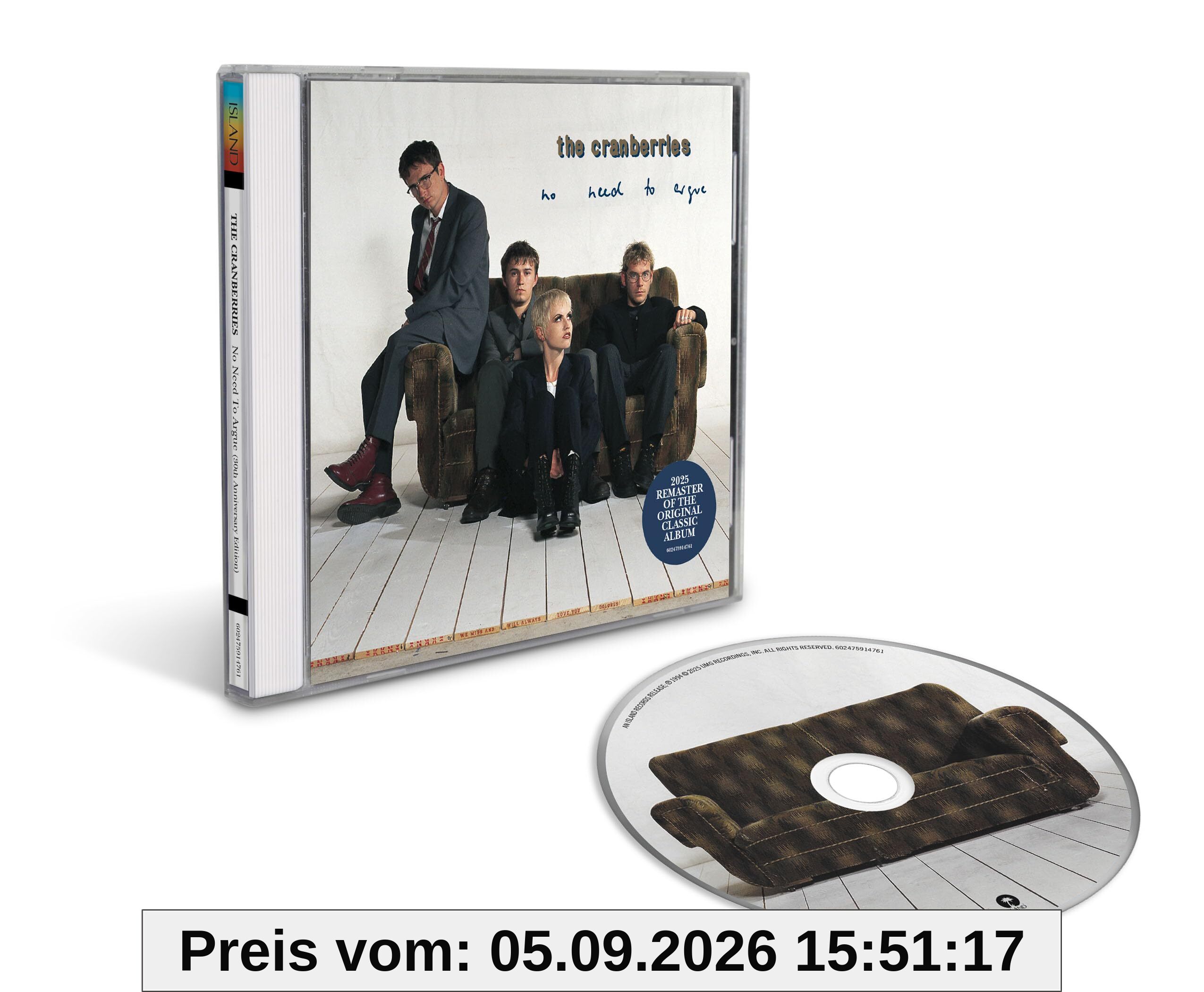 No Need To Argue (30th Anniversary Edition Rem)