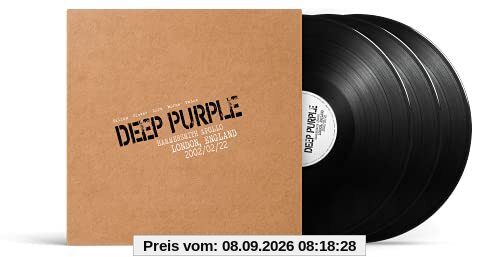 Live In London 2002 (Ltd. Black 3LP Gatefold) [Vinyl LP]