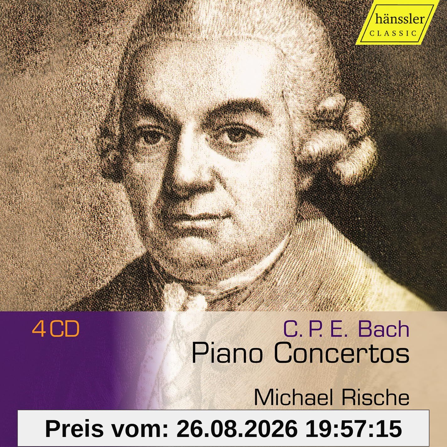 Cpe Bach Piano Concertos - 4cd