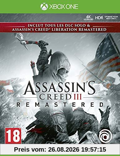 Pack Assassin's Creed 3 + Remaster Assassin's Creed Liberation Jeux Xbox One