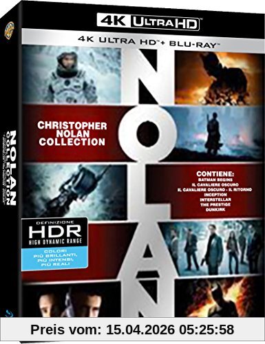 Blu-Ray - Christopher Nolan Collection (7 Blu-Ray 4K Uhd+7 Blu-Ray+5 Dvd) (1 Blu-ray)