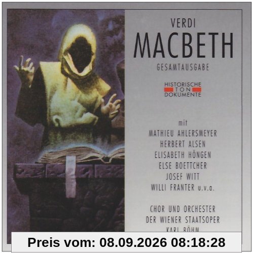 Verdi: Macbeth (deutsche Gesamtaufnahme Wien 1943)