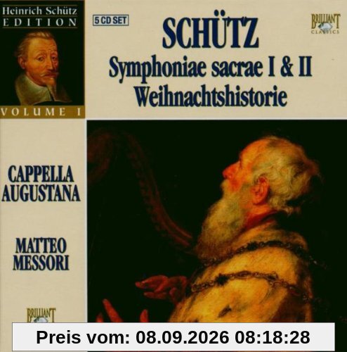 Schütz: Symphoniae sacrae u. Weihnachtshistorie Vol.1