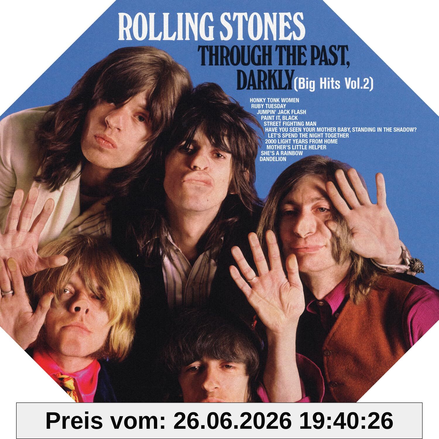 The Rolling Stones Through The Past Darkly Us Version (1LP Black Vinyl) [Vinyl Lp]