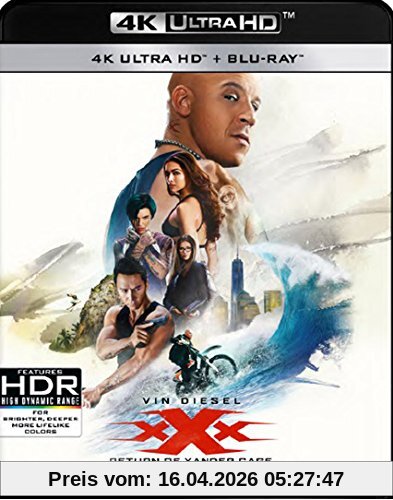 XXX: The Return Of Xander Cage (4K Ultra HD Blu-ray) [2017]