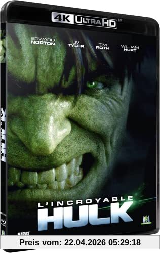 L'incroyable hulk 4k ultra hd [Blu-ray] [FR Import]