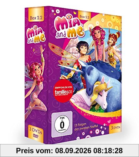 Mia and me - Staffelbox 2.2 - Staffel 2, Folge 14 -26 [3 DVDs]