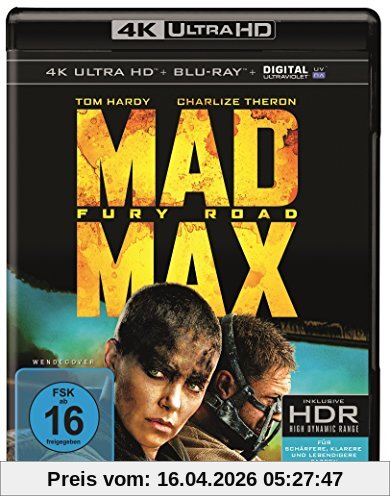 Mad Max: Fury Road (4K Ultra HD)  [Blu-ray]