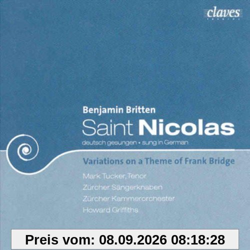 Saint Nicolas-Cantata Op.42/Variat.on a Themeop.10