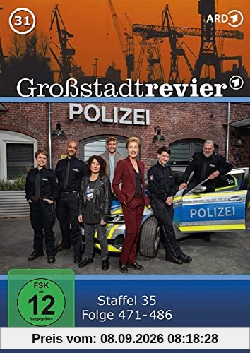 Großstadtrevier 31 - Folge 471 - 486 (Staffel 35) [4 DVDs]