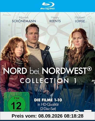 Nord bei Nordwest - Collection 1 / Die ersten 10 Spielfilmfolgen der erfolgreichen Küstenkrimi-Reihe in brillanter HD-Qualität [2 Blu-rays]