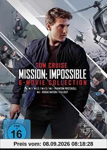 Mission: Impossible-6-Movie Collection [6 DVDs]