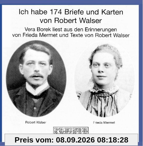 Ich habe 174 Briefe und Karten von Robert Walser