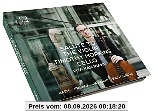 Tribute to the Violin - Werke für Violine solo von Bach, Franck u.a.