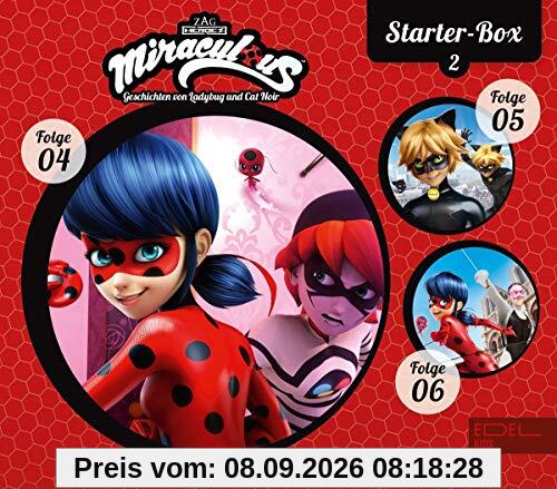 Miraculous - Geschichten von Ladybug & Cat Noir - Starter-Box 2 (4-6) - Die Original-Hörspiele zur TV-Serie