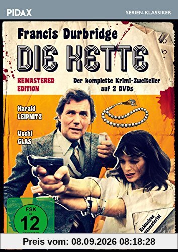 Francis Durbridge: Die Kette - Remastered Edition / Der komplette Krimi-Zweiteiler (Pidax Serien-Klassiker)[2 DVDs]