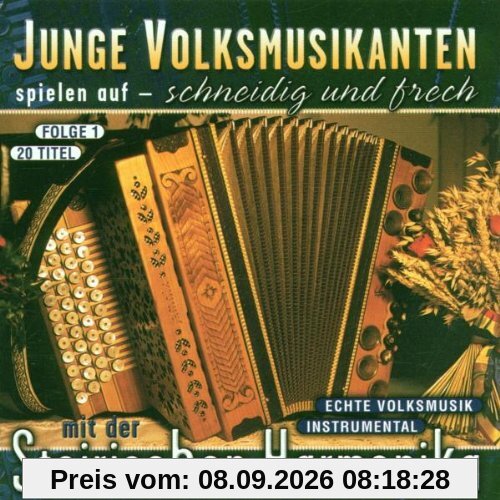 Junge Volksmusikanten spielen auf der Steirischen Harmonika (Instrumental Folge 1)