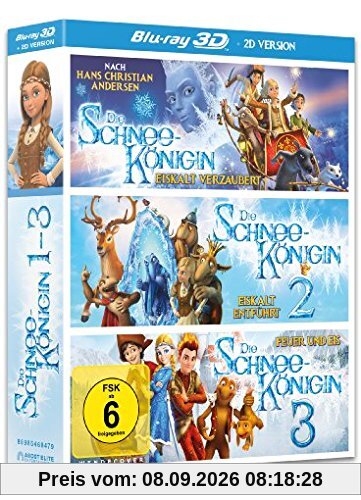 Die Schneekönigin 1-3 Box (3 Blu-ray 3D + 3 Blu-ray 2D)