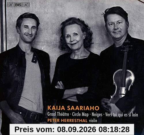 Saariaho: Graal Theatre [Peter Herresthal; Oslo Philharmonic; Clément Mao - Takacs] [Bis: BIS2402]