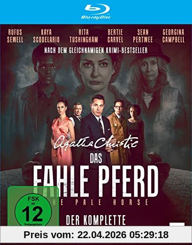 Agatha Christie: Das fahle Pferd (The Pale Horse) / Spannender Dreiteiler mit Starbesetzung [Blu-ray]