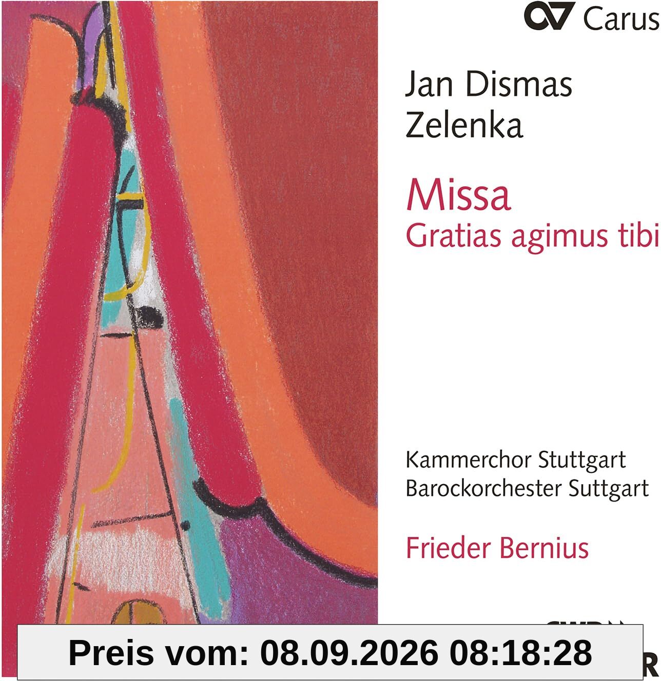 Jan Dismas Zelenka: Missa Gratias agimus tibi ZWV 13