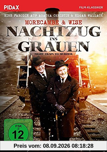 Nachtzug ins Grauen (Night Train to Murder) / Grandiose Persiflage auf EDGAR WALLACE und AGATHA CHRISTIE mit dem Comedy-Duo Morecambe & Wise (Pidax Film-Klassiker)