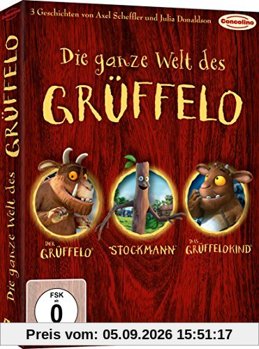 Die ganze Welt des Grüffelo [3 DVDs]
