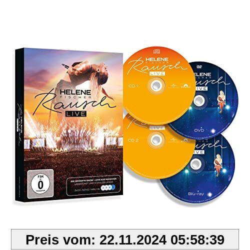 Rausch Live (Das größte Konzert ungekürzt live aus München) 2CD/DVD/BluRay