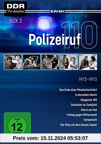 Polizeiruf 110 - Box 2 (DDR TV-Archiv)