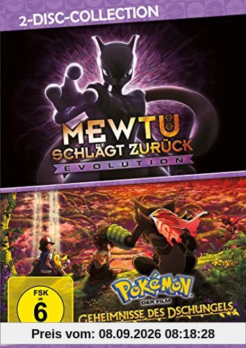 Pokémon - Mewtu schlägt zurück - Evolution / Geheimnisse des Dschungels [2 DVDs]
