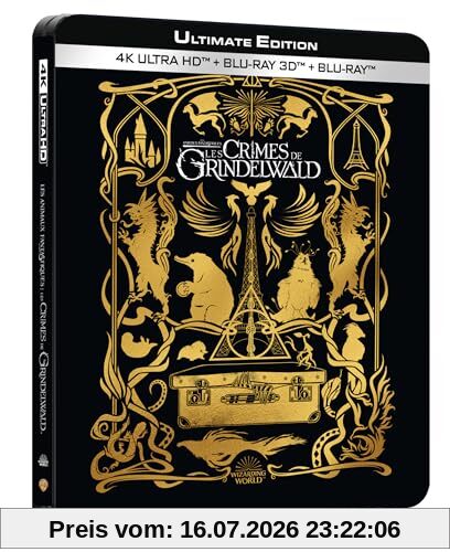 David Yates Les Animaux Fantastiques 2 , Les Crimes De Grindelwald 4k Ultra Hd [Blu-ray] [Fr Import]