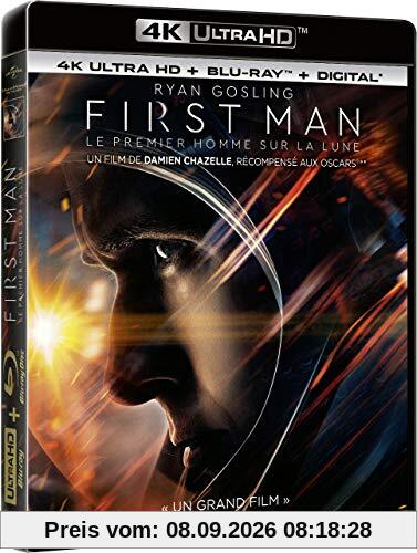 First man - le premier homme sur la lune 4k ultra hd [Blu-ray] [FR Import]