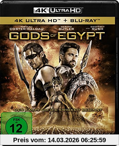 Alex Proyas Gods Of Egypt (4K Ultra Hd) (+ Blu-ray)