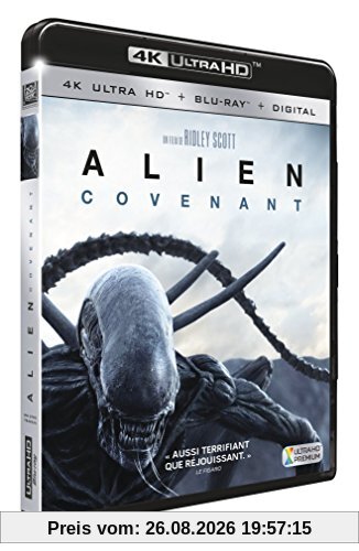 Alien : Covenant [4K Ultra HD + Blu-ray + Digital HD]