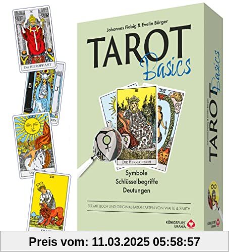 Tarot Basic Waite - Symbole, Schlüsselbegriffe, Deutungen: Set mit Buch und Original-Tarotkarten von Waite & Smith