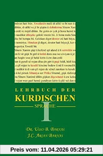 Lehrbuch der Kurdischen Sprache 1