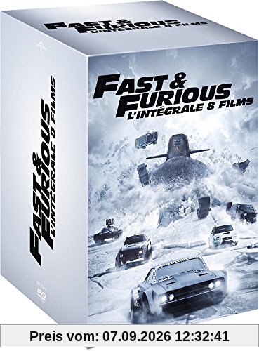 Coffret fast and furious 8 films [FR Import]