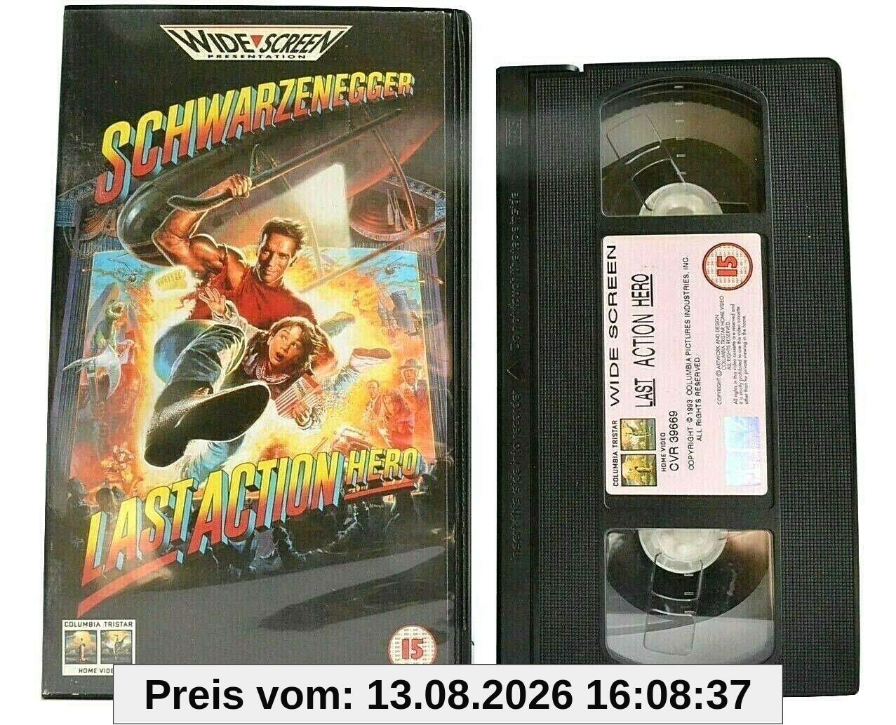 Last Action Hero [VHS] [UK Import]