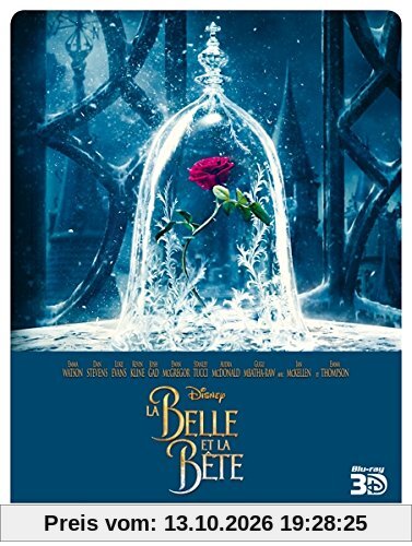 Disney La Belle et la Bête 2017 SteelBook Blu-ray 3D 2D Version Française (Import Suisse)