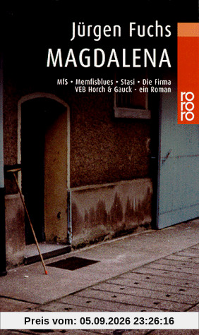 Magdalena: MfS, Memfisblues, Stasi, Die Firma, VEB Horch & Gauck - ein Roman
