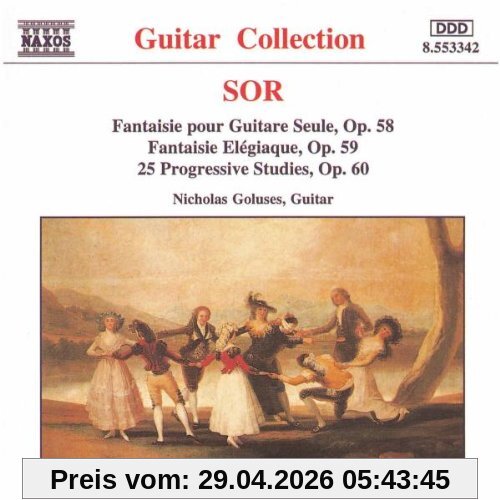 Nicholas Goluses Sor Gitarrenmusik Goluses