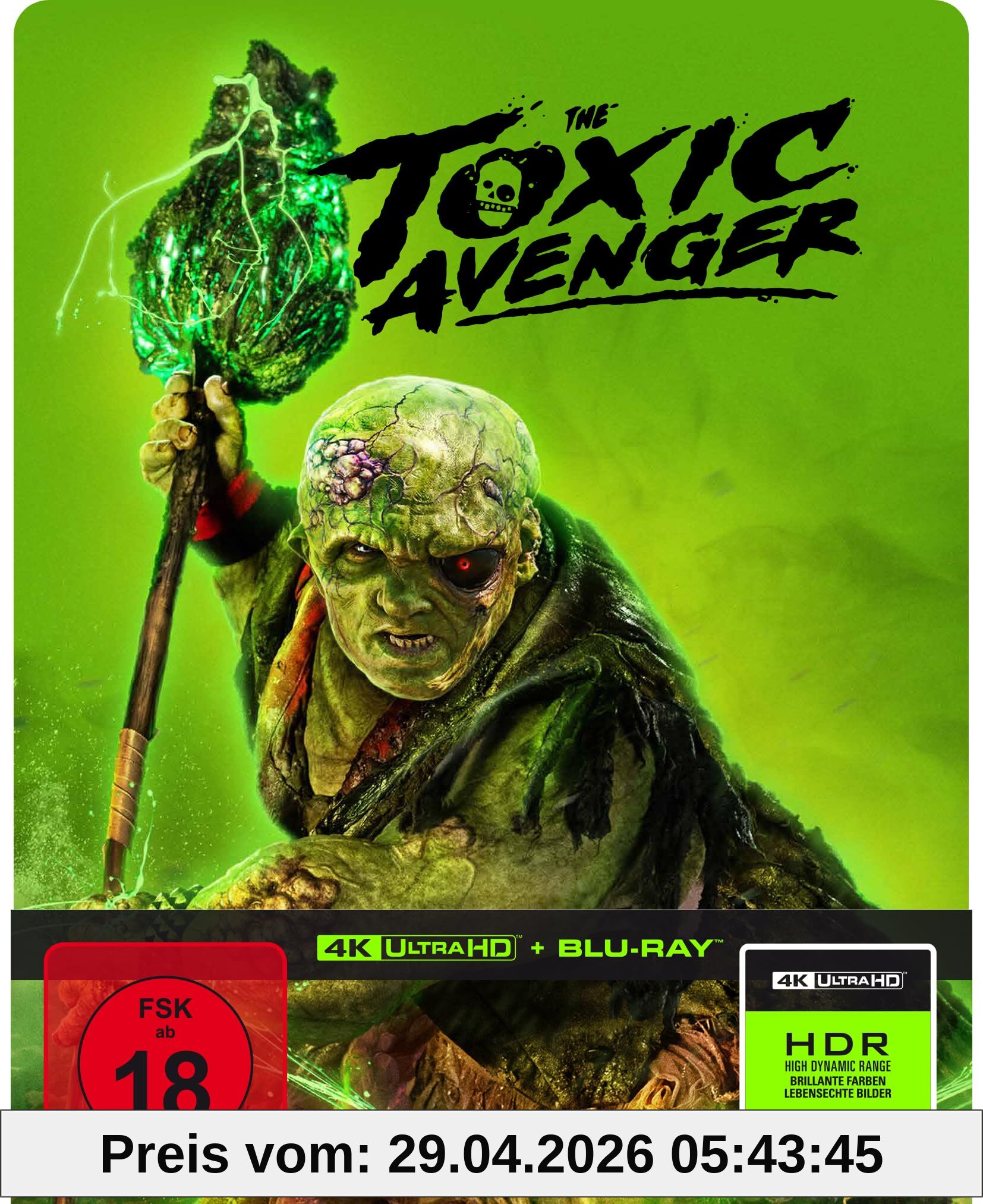 The Toxic Avenger - Limitiertes SteelBook (4K Ultra HD + Blu-ray)