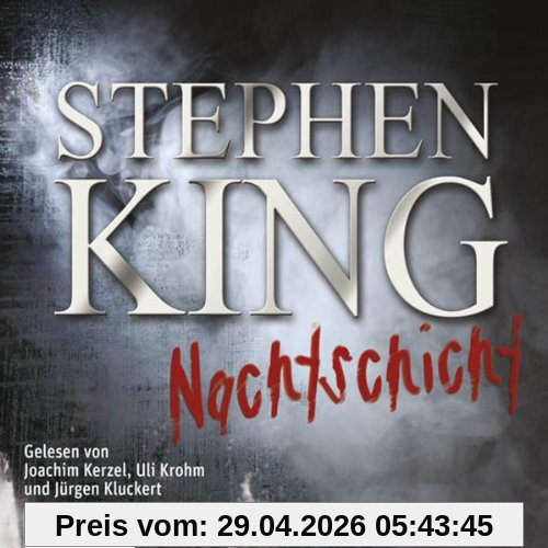 Nachtschicht - die vollständige Hörbuchausgabe: MP3-CD
