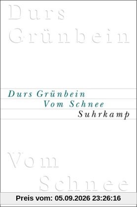 Vom Schnee oder Descartes in Deutschland