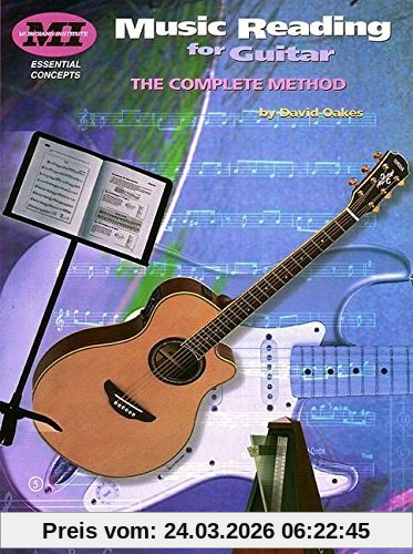 David Oakes Music Reading For Guitar Gtr: The Complete Method (Essential Concepts)